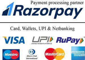 Razorpay with all cards & UPI Logo PNG Vector (EPS) Free Download