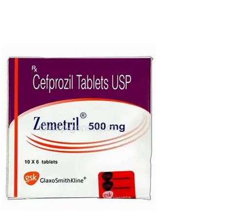 Cefprozil 500 Mg Tablet at Rs 419.00/box | Cefzil in Mumbai | ID: 18751466973