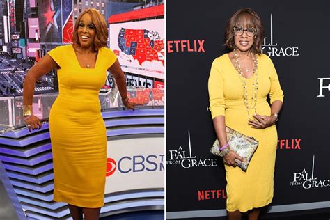 CBS News' Gayle King shows off her weight loss in sexy yellow dress after 'five-day soup fast ...