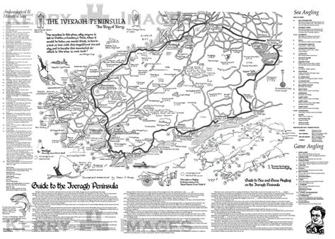 Iveragh Peninsula Map - Kerry Images