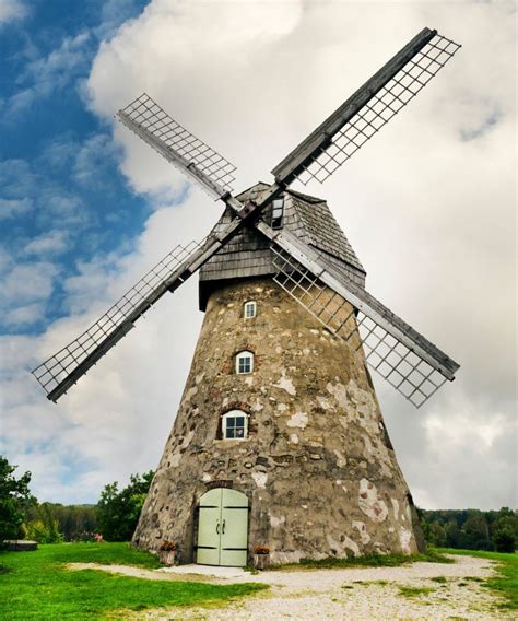 Latvia | Windmill images, Windmill, Fantasy floating islands