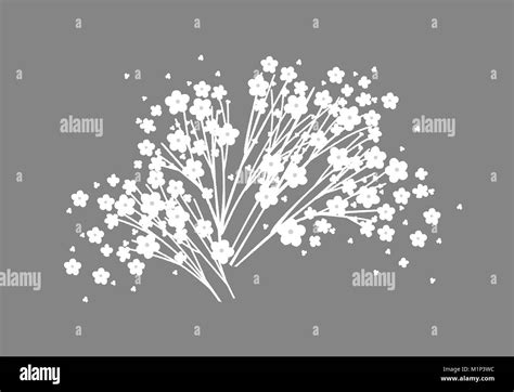 vector illustration pattern art drawing flower leaves floral drawing design art Stock Vector ...