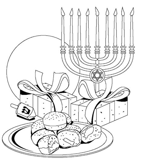 Download Free Hanukkah Color Pages Printable for Pre-School 2023 ~ Happy Hanukkah 2023 ...