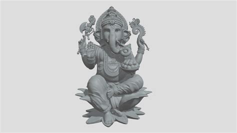 Ganesha File3 3D Printing Model - 3D model by unidesign [451446e ...