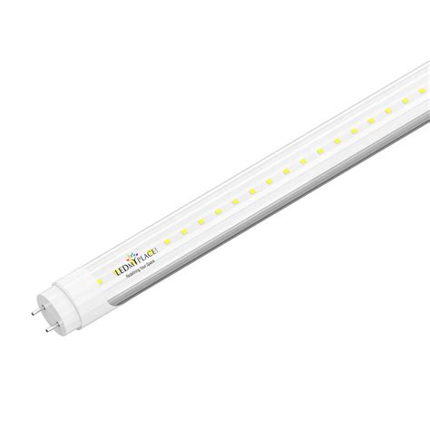 T8 4 foot LED Light Fixture 22W 3080 Lumens 5000K Clear Single Ended P – LEDMyplace