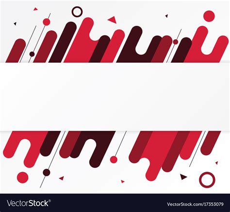 Modern abstract shapes Royalty Free Vector Image