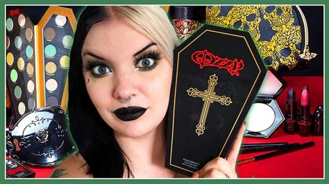 Ozzy Osbourne Makeup?! Coffin Rock and Roll Beauty Palette | First ...