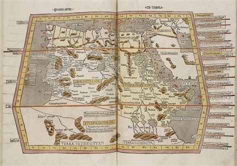 Map of the Ancient World - Stock Image - C019/6686 - Science Photo Library