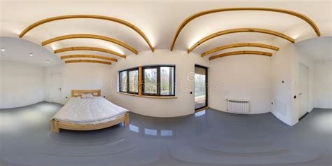 Full Seamless Hdri Panorama 360 Angle in Guestroom and Bedroom in Apartments on Mansard Floor in ...