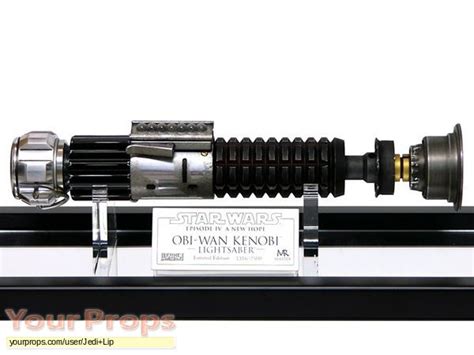 Star Wars: A New Hope Obi-Wan Kenobi ANH Lightsaber Weathered Limited ...