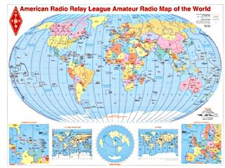 Ham Radio World Map