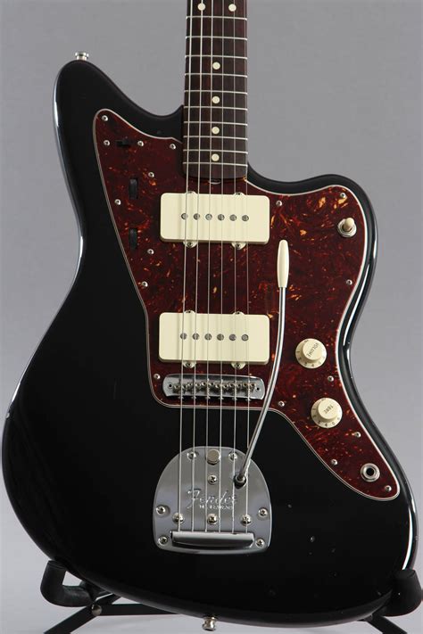 2012 Fender American Vintage 1962 Reissue Jazzmaster Black '62 AVRI | Guitar Chimp