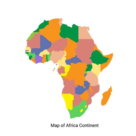 Map Of Africa Africa Regions Political Map With Single Countries Stock | Sexiz Pix