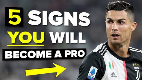 5 signs YOU will become a pro footballer - YouTube