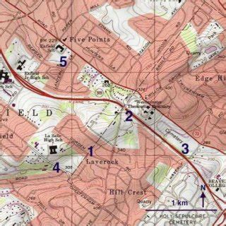 USGS 1:24,000 topographic map (with a 20-foot contour interval) taken... | Download Scientific ...