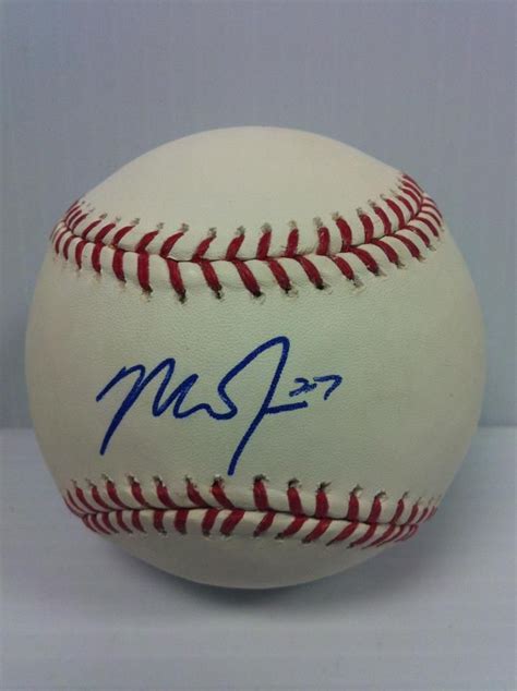 Mike Trout Autograph Baseball | Mike trout, Angels baseball ...