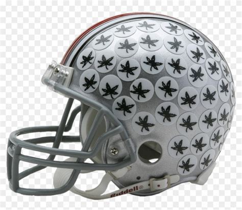 Ohio State Buckeyes Ncaa Mini Football Helmet , Png - Stickers On Ohio State Helmets ...
