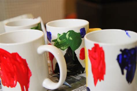 Gifts You Can Make: Hand Painted Mugs - MomAdvice