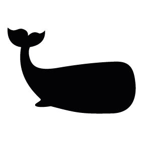 Whale Tail Silhouette at GetDrawings | Free download