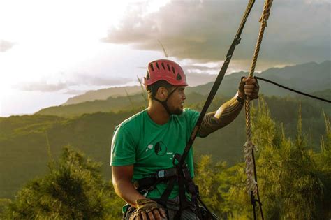 CLIMB Works Keana Farms Zipline Adventure in Oahu, HI