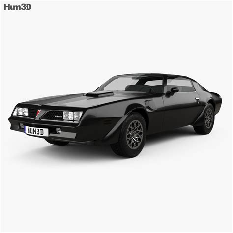 Pontiac Firebird Trans Am 1977 3D model - Vehicles on Hum3D