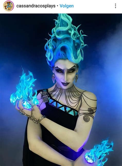 Female Hades cosplay | Disney villain costumes, Disney villains makeup ...