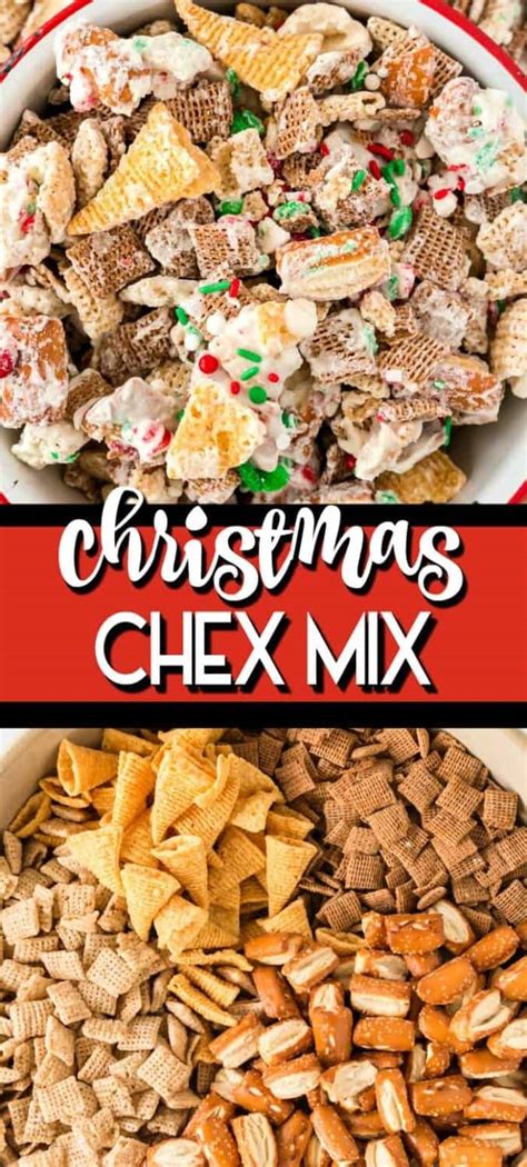 Holiday Christmas Crack Chex Mix Recipe - Princess Pinky Girl