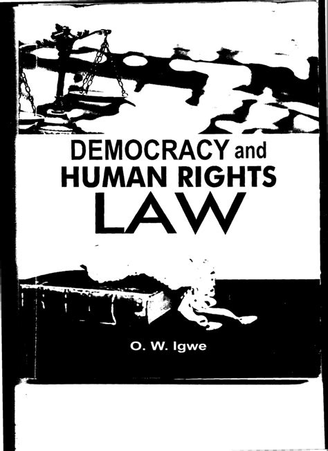 (PDF) DEMOCRACY AND HUMAN RIGHTS LAW