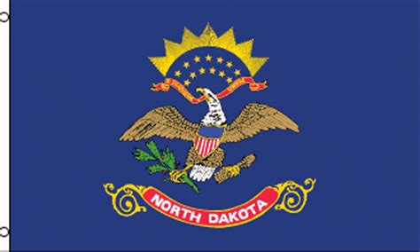 North Dakota State Flag - State Flags - North Dakota FlagFlagpoles, Flags, Mounts, Lights ...