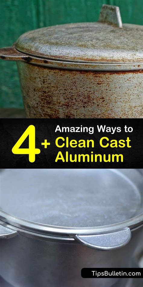 4+ Amazing Ways to Clean Cast Aluminum Household Cleaning Tips, Household Cleaner, Quick ...