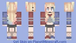 Harley Quinn Minecraft Skin