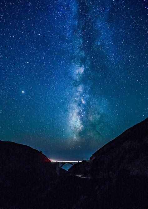 Photo captures Milky Way over Bixby Creek Bridge in Big Sur CA | San Luis Obispo Tribune