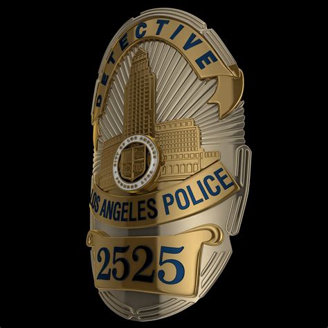 ArtStation - LAPD badge police | Resources