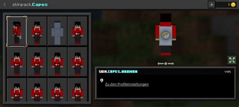 Capes Skin Pack (Minecraft Bedrock 1.16.0-1.17.X, with my cape ...