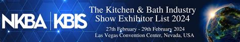 KBIS Exhibitor List 2024 - Buy at $300 - Exhibitors Data