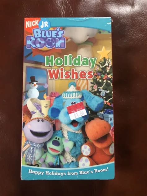 Blues Clues Holiday Wishes Rare New Sealed Vhs Nick Jr | The Best Porn ...