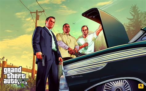 Michael, Franklin and Trevor - Grand Theft Auto V fondo de pantalla ...