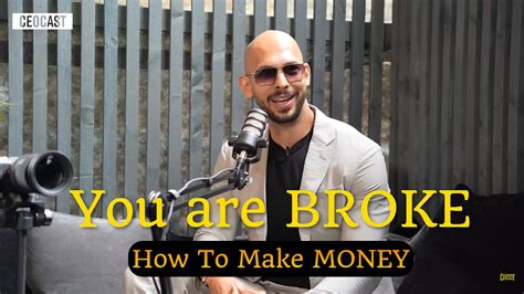 "STOP being BROKE" | Andrew Tate Podcast