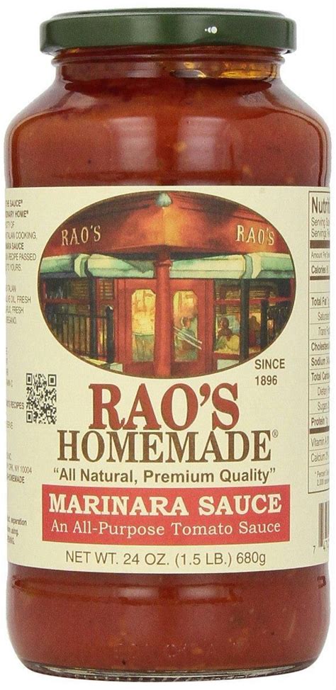 Rao's Homemade: Marinara Sauce, 24 Oz | Marinara sauce, Marinara, Homemade marinara
