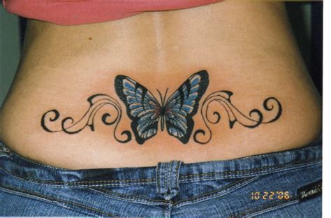 Butterfly Back Tattoos