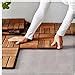 IKEA Outdoor Deck and Patio Interlocking Flooring Tiles (Brown-Stained) 902.342.26, 9 Sq Ft ...