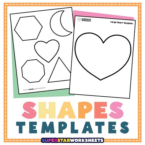 Printable Shapes Cut Out