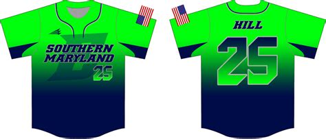 Southern Maryland Elite Custom Modern Baseball Jerseys