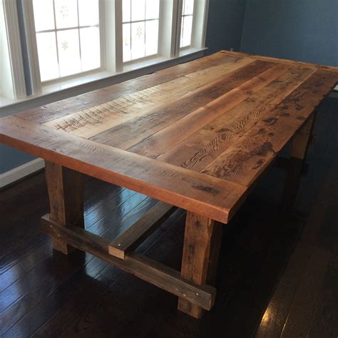Wood Plank Dining Table | africanchessconfederation.com
