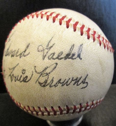 Eddie Gaedel Replica Autographed 1951 Baseball - Etsy