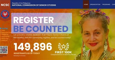 NCSC Online: How to Register National Commission of Senior Citizens ...