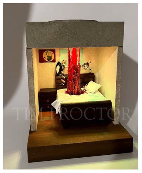 Elmstreet Glen Death Scene Light up Diorama - Etsy