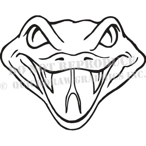 600x600 Viper Snake Head Drawing | Snake drawing, Snake coloring pages ...