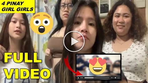 Watch Full 4 Pinay Girl Viral Video {Video} FreakyZA.Co.Za