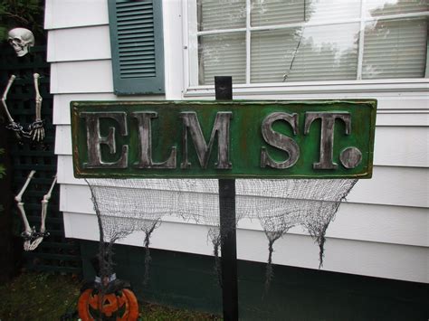 Elm St sign | Etsy